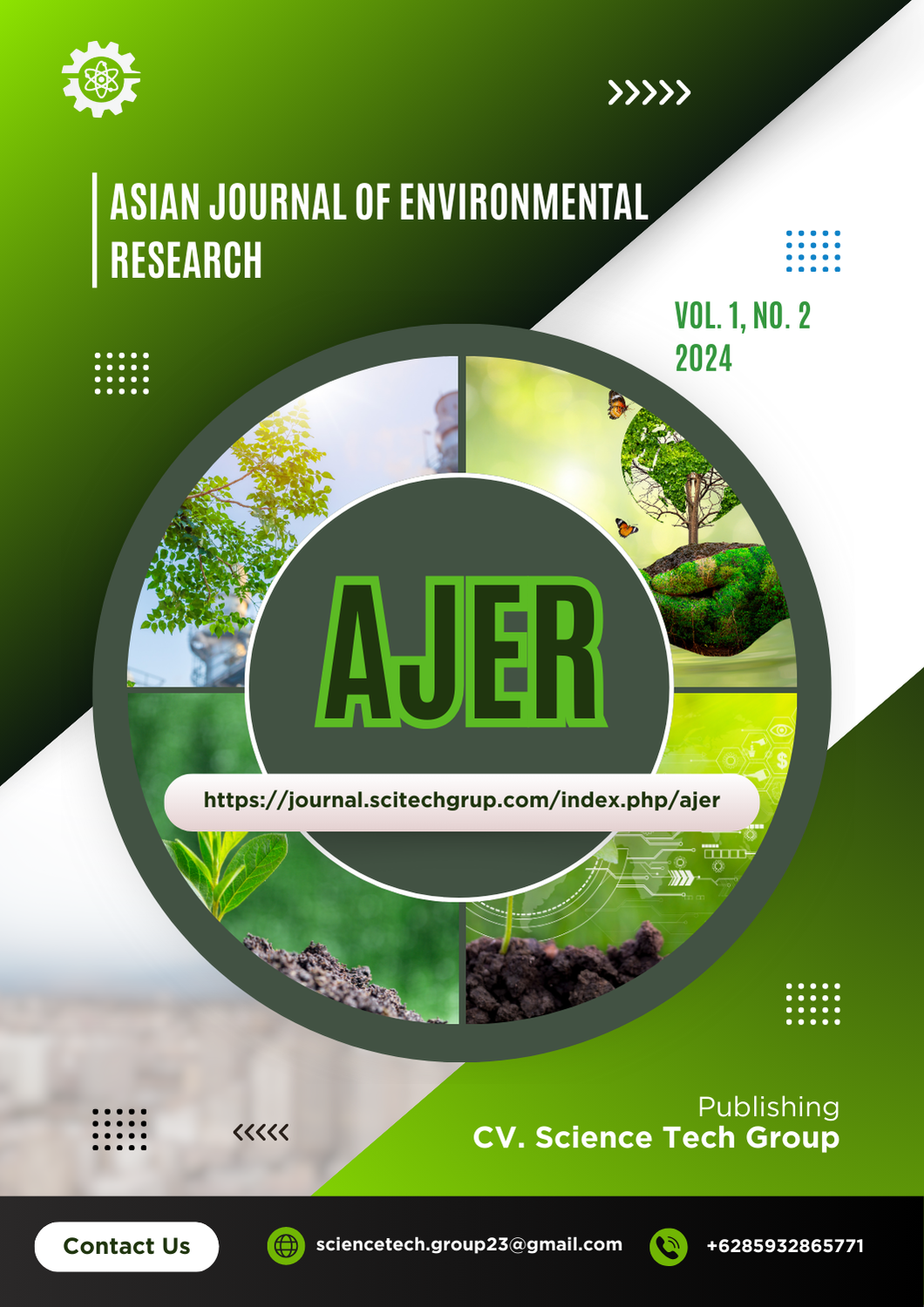 					View Vol. 1 No. 2 (2024): Asian Journal of Environmental Research
				